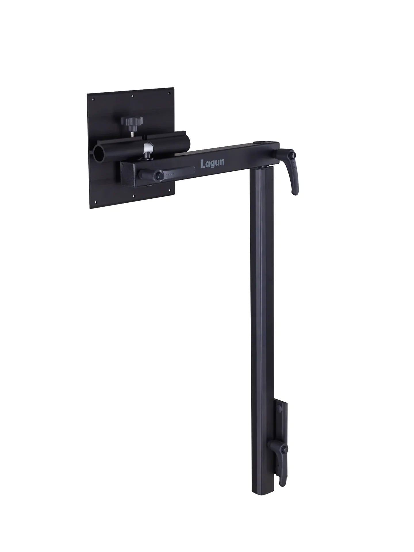 Lagun Untertisch Befestigungsplatte mit Dreh- & Klappachse drehbare Platte