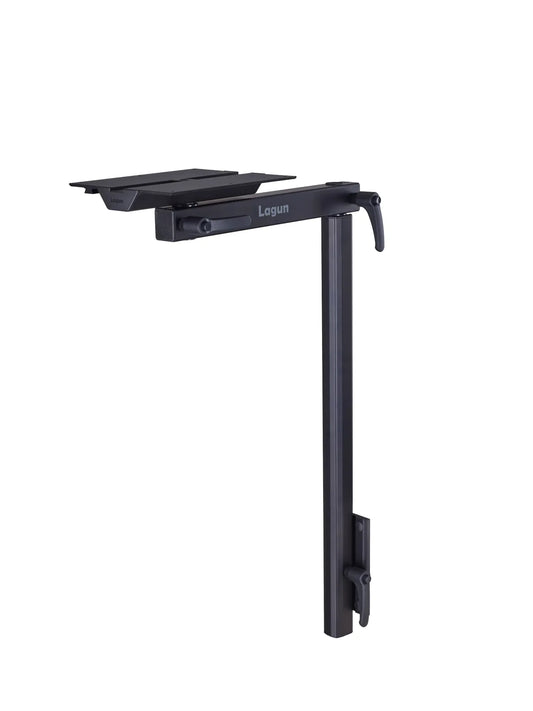 Lagun Tischgestell Set mit 700mm Tischbein - Schwarz