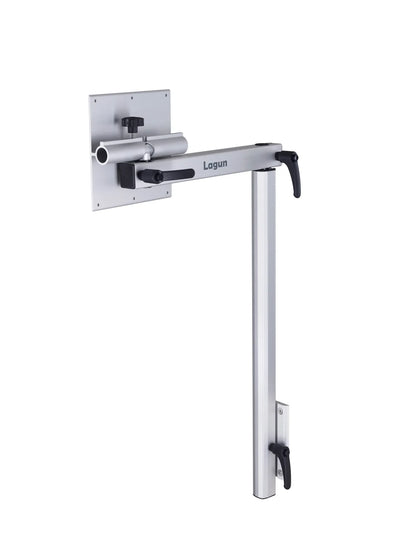 Lagun Untertisch Befestigungsplatte mit Dreh- & Klappachse drehbare Platte